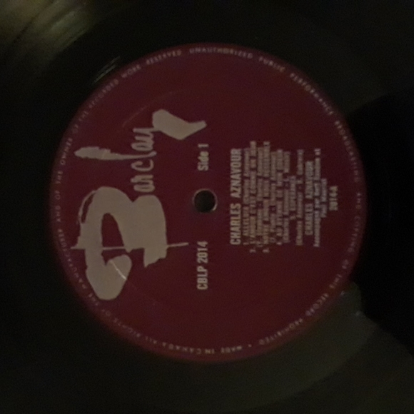 Charles Aznavour. accompagné par Burt Random et Paul Mauriat. 1962 - Picture 3 of 4